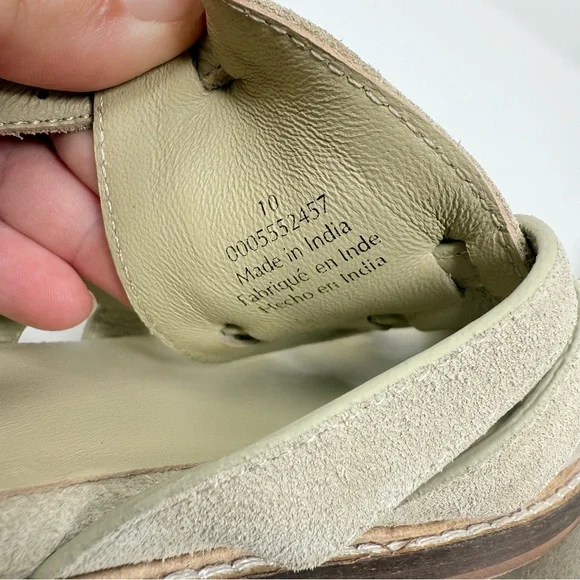 New Free People Willow Fisherman Sandals Sz 10 - Picture 13 of 13